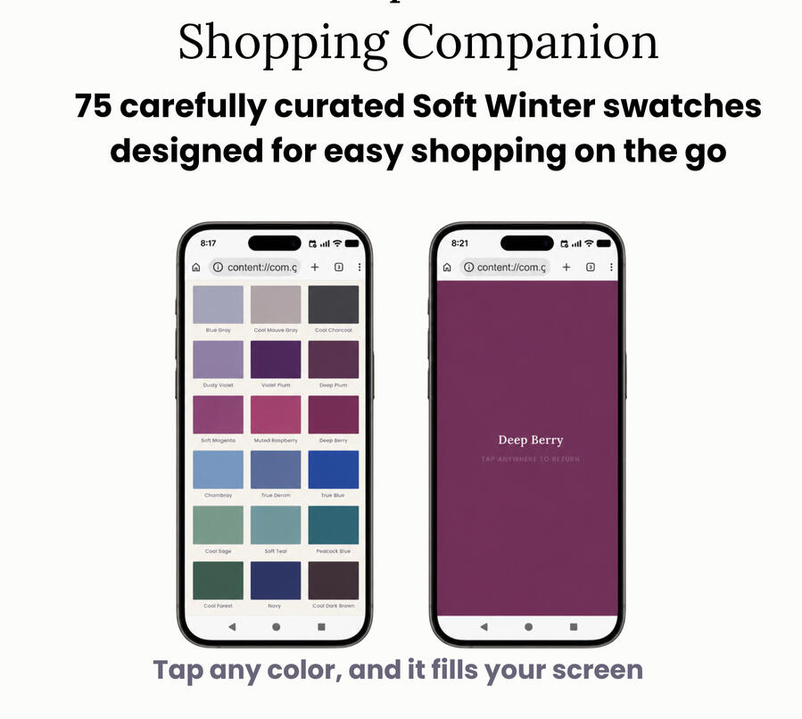 The Soft Winter Shopping Companion